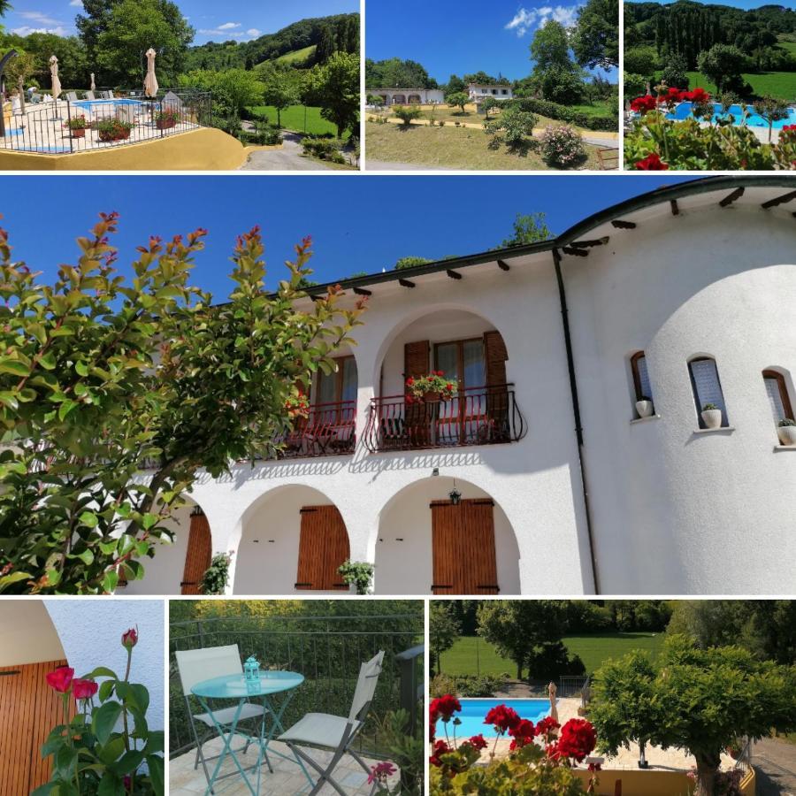 B&B Villa Ginevra Pietralunga  Bagian luar foto