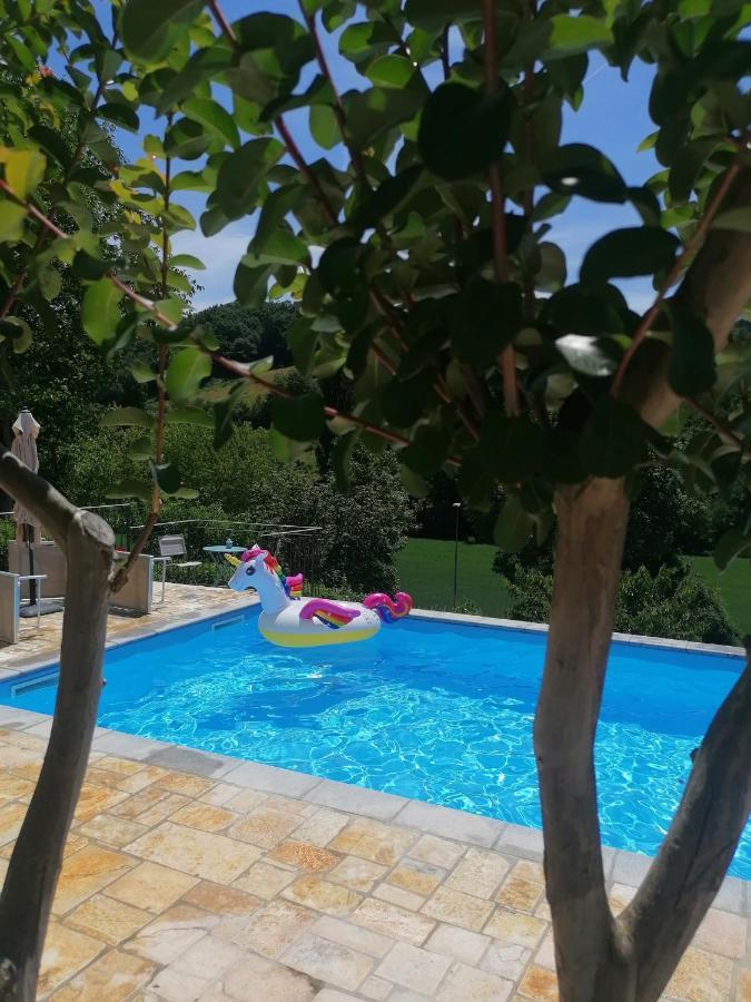 B&B Villa Ginevra Pietralunga  Bagian luar foto