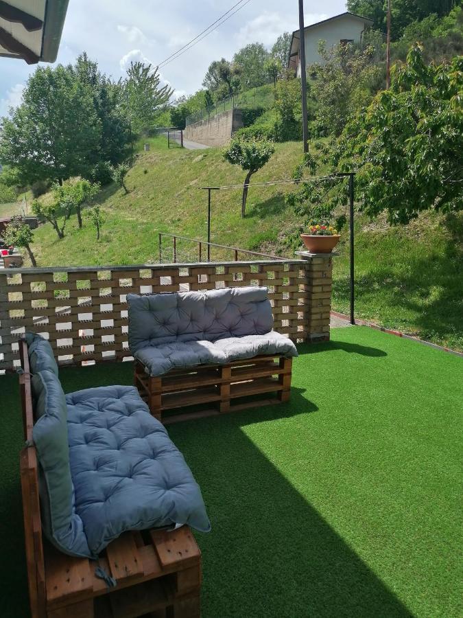 B&B Villa Ginevra Pietralunga  Bagian luar foto
